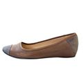 Costume National Leather ballerina flat