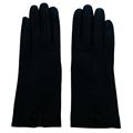 No brand Leather and cashmere gloves