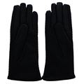 Antonio Murolo Leather and cashmere gloves