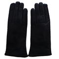 Antonio Murolo Leather and cashmere gloves