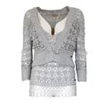 John Galliano Completo top + cardigan