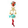 Carlo Zini  Sea life earrings