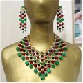 Carlo Zini  Multicolored boules necklace