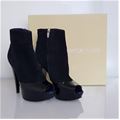 Sergio Rossi Open toe ankle boots