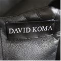 David Koma Leather dress