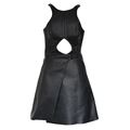 David Koma Leather dress