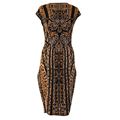 Roberto Cavalli Animalier dress