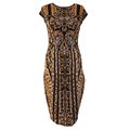 Roberto Cavalli Animalier dress