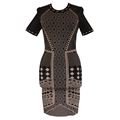 Ronny Kobo Geometric dress