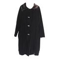 Marina Sinibaldi Velvet overcoat