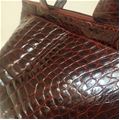 Donna Elissa Crocodile handbag