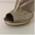 Jimmy Choo London Open toe glitterata