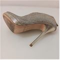 Jimmy Choo London Glitter open toe