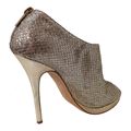 Jimmy Choo London Open toe glitterata