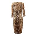 Roberto Cavalli Animalier dress