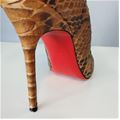 Christian Louboutin Open toe pitone