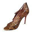 Christian Louboutin Open toe pitone